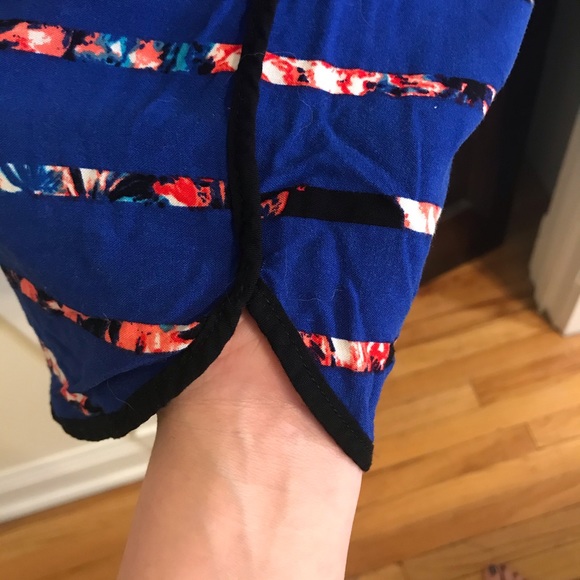 Patterned stripe romper - Picture 3 of 4